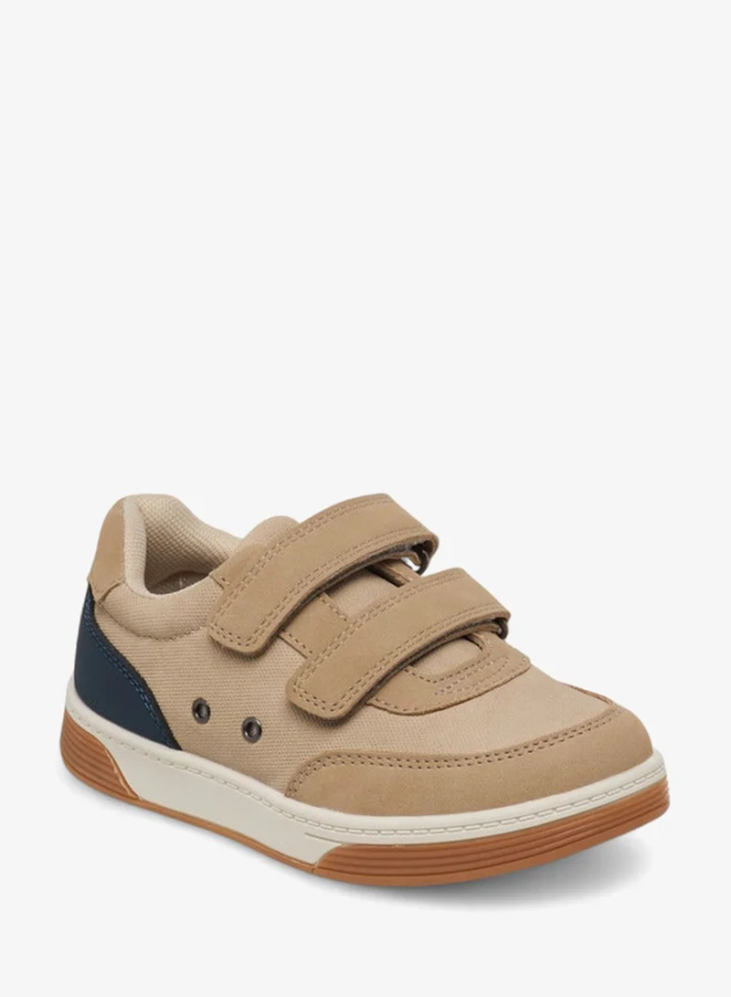 JUNIORS Colourblock Sneakers with Hook and Loop Closure Ramadan Collection